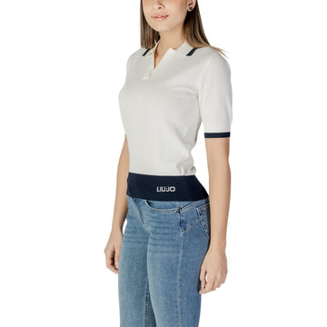 Liu Jo White Viscose Tops & T-Shirt
