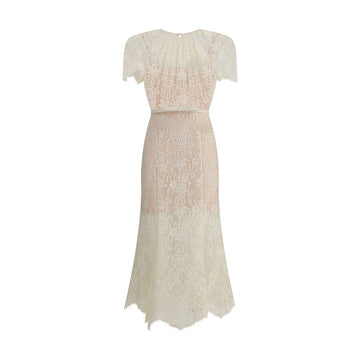 Self-Portrait Lace midi Dress