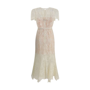 Self-Portrait Lace midi Dress