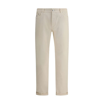 Brunello Cucinelli Jeans with turn-up hem