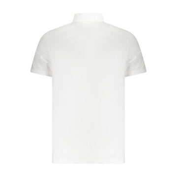 Calvin Klein White Cotton Men Polo Shirt