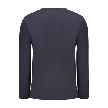 Hugo Boss Blue Cotton Men Sweater