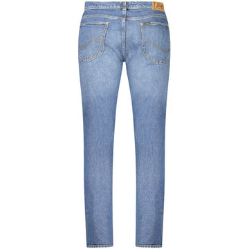 Lee Blue Cotton Men Slim Tapered Jean