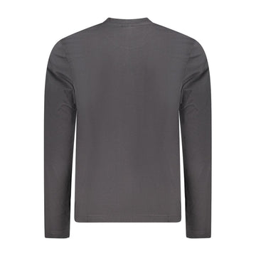 North Sails Black Cotton Men T-Shirt