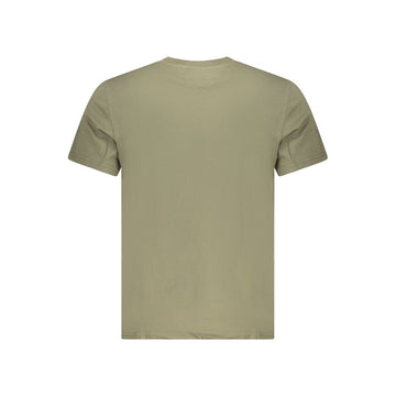 Tommy Hilfiger Green Cotton Men TShirt