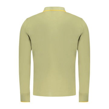 North Sails Green Cotton Men Polo Shirt