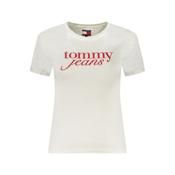 Tommy Hilfiger White Cotton Tops & T-Shirt