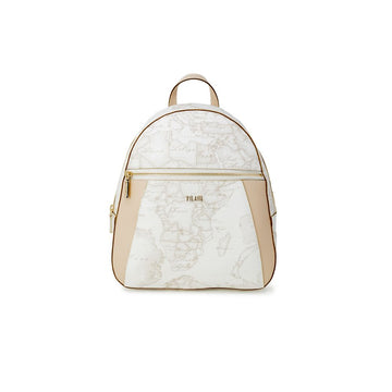 Alviero Martini Prima Classe White Polyethylene Backpack
