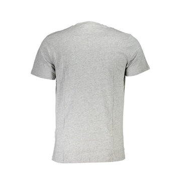 Cavalli Class Gray Cotton Men T-Shirt