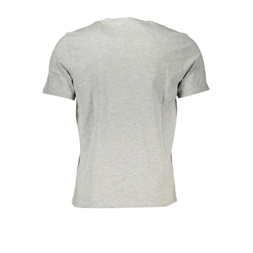 North Sails Gray Cotton Men T-Shirt