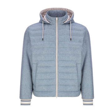 Herno Blue Silk Jacket