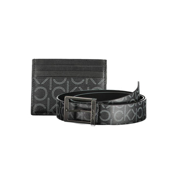 Calvin Klein Black Polyethylene Mens Wallet