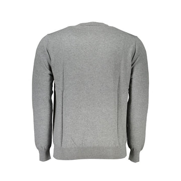Harmont & Blaine Gray Cotton Men Sweater