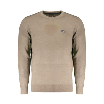 Norway 1963 Brown Wool Men Sweater