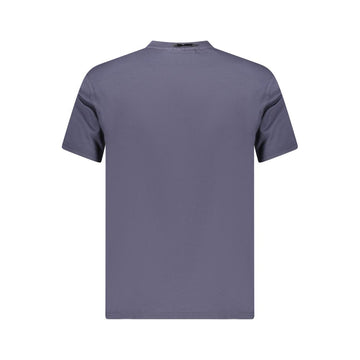 Napapijri Blue Cotton Men T-Shirt