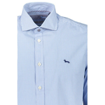 Harmont & Blaine Light Blue Cotton Men Shirt