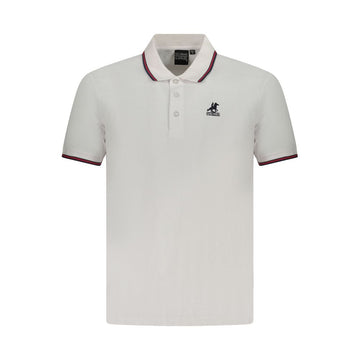 U.S. Grand Polo White Cotton Men Polo Shirt