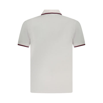 U.S. Grand Polo White Cotton Men Polo Shirt