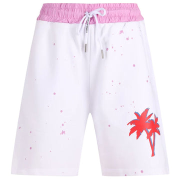 Comme Des Fuckdown White Cotton Short