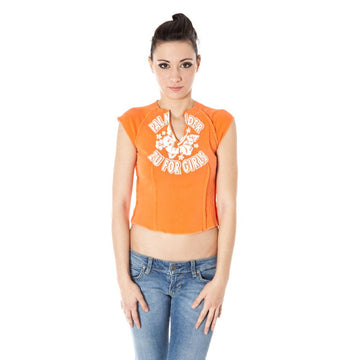 Zuelements Orange Cotton Unisex T-Shirt