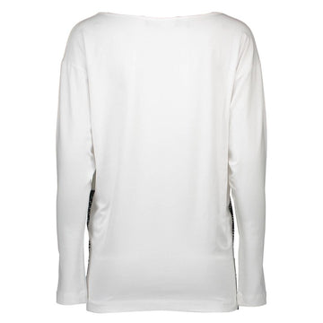 Love Moschino White Cotton Unisex T-Shirt