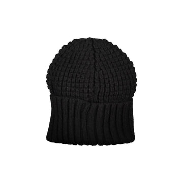 Calvin Klein Black Alpaca Women Scarf Set