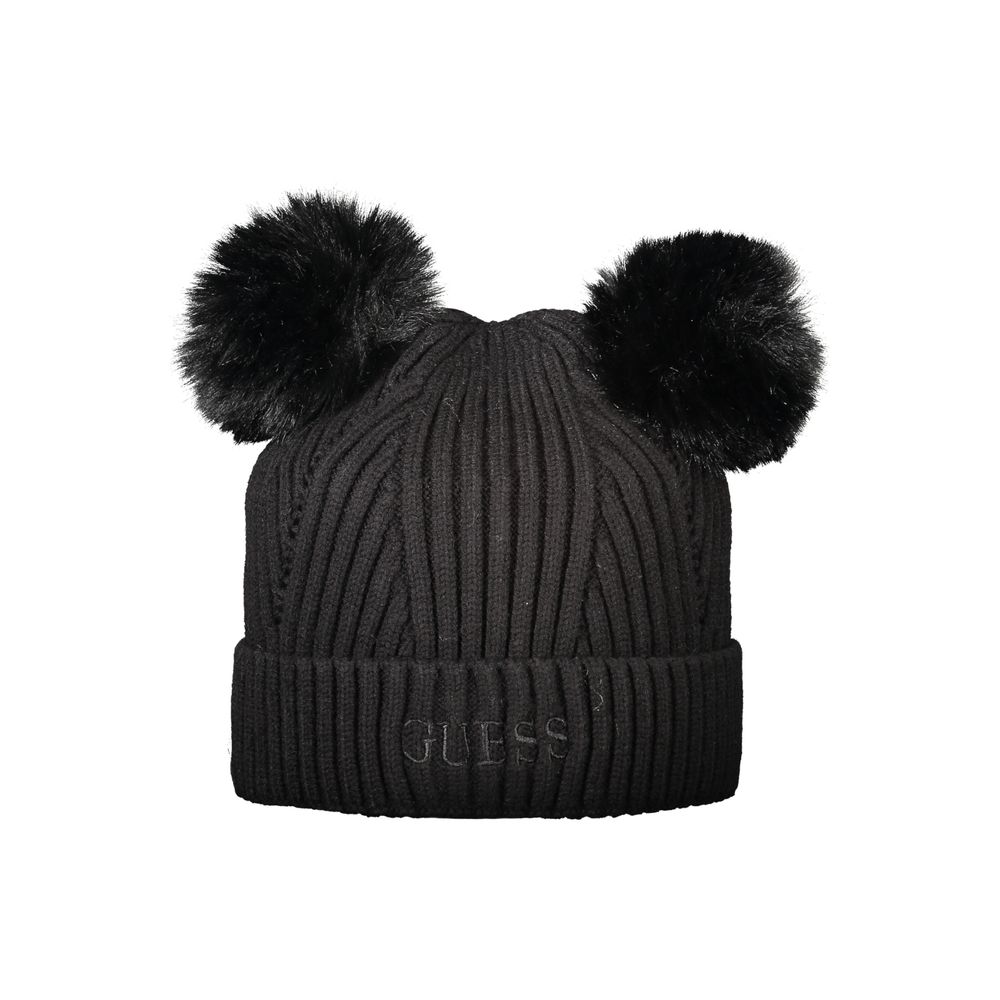 Guess Jeans Black Polyester Women Hat
