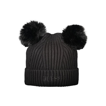 Guess Jeans Black Polyester Women Hat