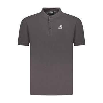 U.S. Grand Polo Black Cotton Men Polo Shirt