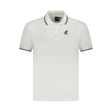 U.S. Grand Polo White Cotton Men Polo Shirt