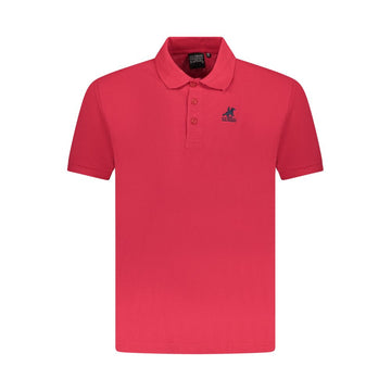 U.S. Grand Polo Red Cotton Men Polo Shirt