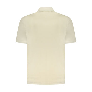 Hugo Boss Beige Cotton Polo Shirt