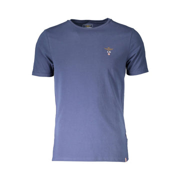 Aeronautica Militare Blue Cotton Men Underwear Shirt