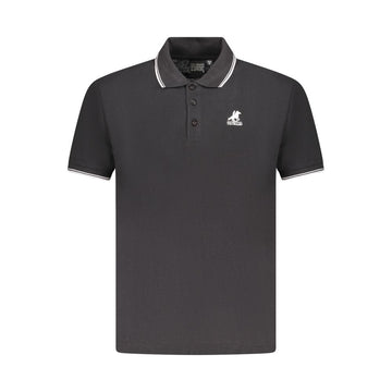 U.S. Grand Polo Black Cotton Men Polo Shirt