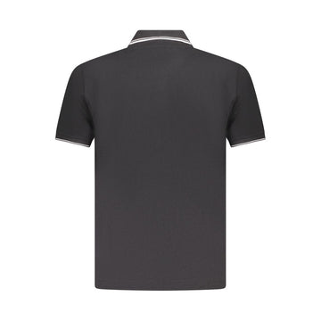 U.S. Grand Polo Black Cotton Men Polo Shirt