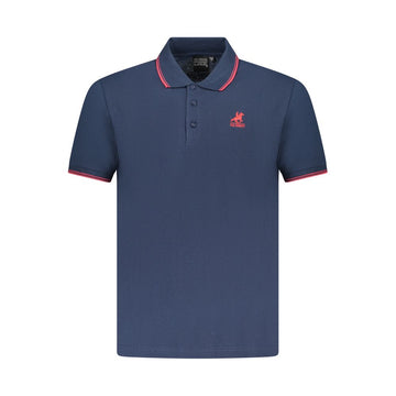 U.S. Grand Polo Blue Cotton Men Polo Shirt