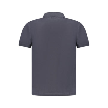 K-WAY Blue Cotton Men Polo Shirt
