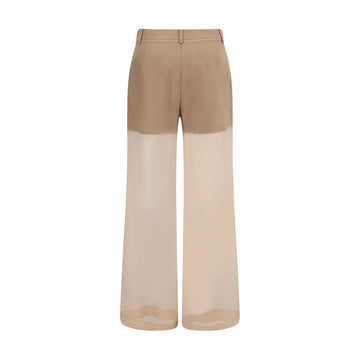 PINKO Semi-transparent Pants