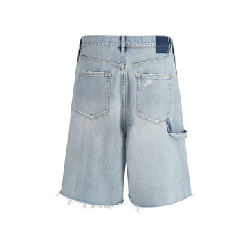 Golden Goose Denim Mike Shorts
