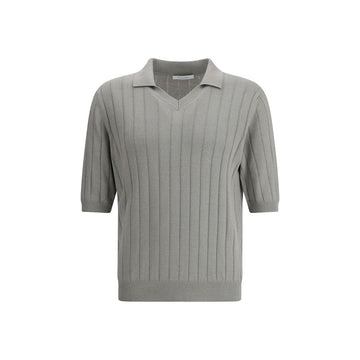 Cruciani Silk Polo Shirt