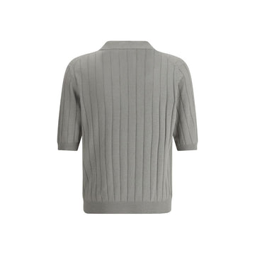 Cruciani Silk Polo Shirt