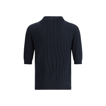 Cruciani Silk Polo Shirt