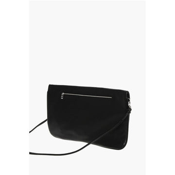 Zadig & Voltaire Leather ROCK ETERNAL Clutch with Outer Pocket