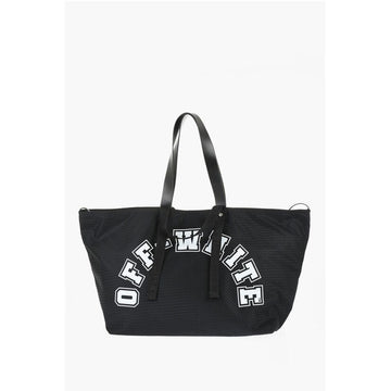 Off-White Perforated DAY OFF Weekend Bag with Contrast Print
