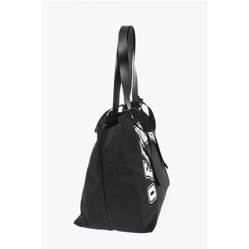 Off-White Perforated DAY OFF Weekend Bag with Contrast Print