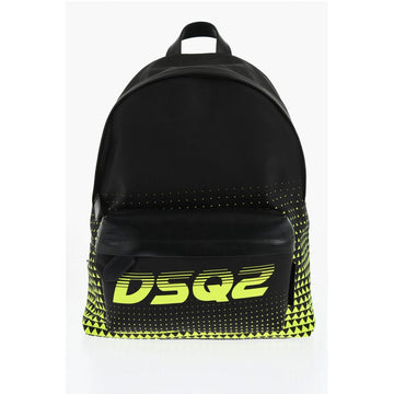 Dsquared² Two-Tone Backpack with Leather Trims