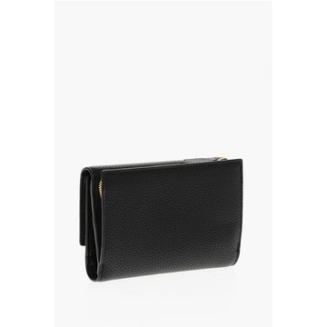 Armani EMPORIO Textured Faux Leather Bi-Fold Wallet