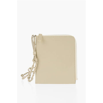 Jil Sander Leather Crossbody Wallet