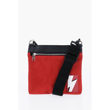 Neil Barrett Nylon Sacoche With Removable Straps