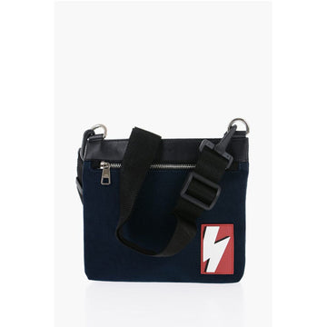 Neil Barrett Nylon Sacoche with Removable Shoulder Strap